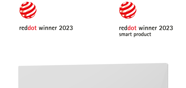 2023. gadā “Red Dot” apbalvojums par izcilu dizainu un inovāciju viedierīces radīšanā ir piešķirts “AENO” ekoloģiskajam viedajam sildītājam “Premium Eco Smart Heater”.