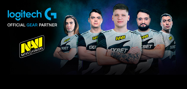 The esports organization Natus Vincere and Logitech G