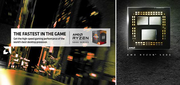 Be unstoppable with the unprecedented speed of the world’s best desktop processors. AMD Ryzen™ 5000 Series processors deliver the ultimate in high performance