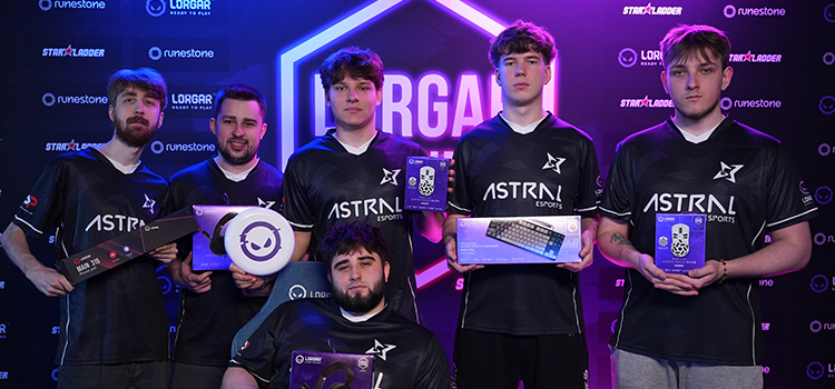 LORGAR - OFFICIAL TECHNICAL PARTNER OF ASTRAL ESPORTS